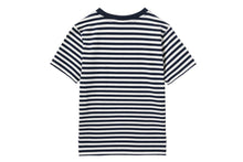 HEART BADGE STRIPED TEE