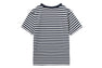 HEART BADGE STRIPED TEE