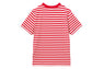 HEART BADGE STRIPED TEE