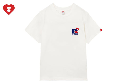 【 APEE X RUSSELL 】PRINT TEE