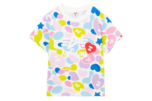 【 APEE X ALPHA 】INDUSTRIES CAMO PRINT TEE