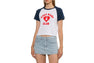 APEE BABY PRINT RAGLAN TEE