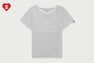 APEE LAYERED GLITTER PRINT TEE