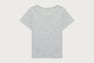 APEE LAYERED GLITTER PRINT TEE