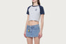 APEE BABY CHERRY MINI RAGLAN TEE #1