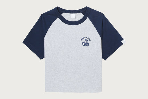APEE BABY CHERRY MINI RAGLAN TEE #1