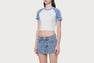 APEE BABY CHERRY MINI RAGLAN TEE #2