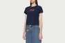 TUFT STITCH EMBROIDERY HEART TEE
