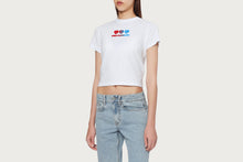 TUFT STITCH EMBROIDERY HEART TEE