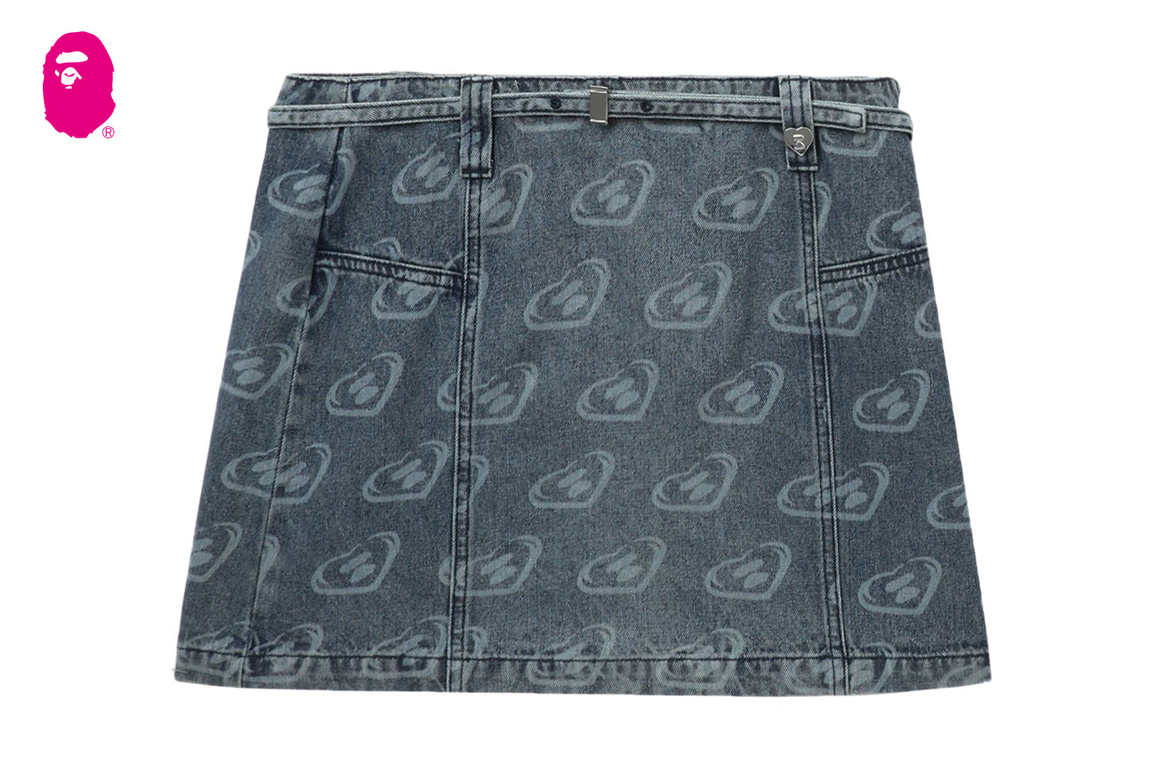 MULTI CAMO MINI SKIRT | bape.com