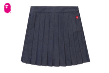 HEART BADGE PLEATED SKIRT SHORTS #2