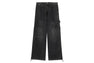 LIGHTWEIGHT DRAWSTRING FASTENING CARGO JEANS