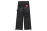LIGHTWEIGHT DRAWSTRING FASTENING CARGO JEANS