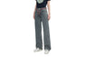 PU BADGE WASHED STRAIGHT JEANS