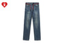 HEART PU BADGE SKINNY JEANS #1