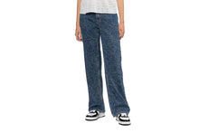 CAMO WASHED STRAIGHT CUT JEANS