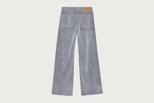 APEE FLOCKED INDIGO DENIM PANTS #1