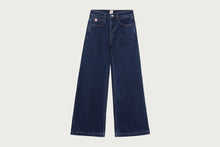 APEE WASHED STRAIGHT CUT DENIM PANTS