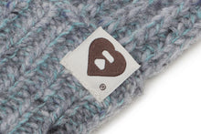 SUEDE BADGE MITTEN
