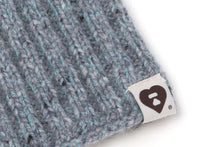 SUEDE BADGE NECK WARMER