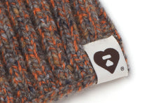 SUEDE BADGE NECK WARMER