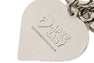 HEART SHAPE METAL KEYCHAINS