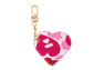 CAMO PRINTED HEART MIRROR KEYRING