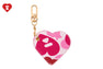 CAMO PRINTED HEART MIRROR KEYRING