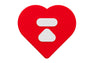 HEART CAMO MAGNET