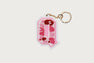 APEE CAMO CHENILLE EMBROIDERY Q KEYCHAIN