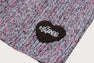 MELANGE KNIT COLLAR