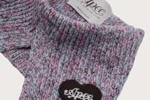 MELANGE KNIT COLLAR