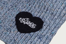 MELANGE KNIT COLLAR