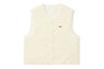 HEART QUILTED ARMY LINER VEST