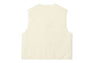 HEART QUILTED ARMY LINER VEST