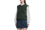 HEART QUILTED ARMY LINER VEST