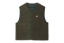 HEART QUILTED ARMY LINER VEST