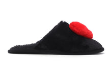 APEE HEART FURRY SLIPPER