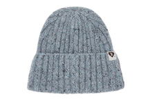 SUEDED BADGE BEANIE