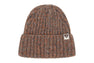 SUEDED BADGE BEANIE