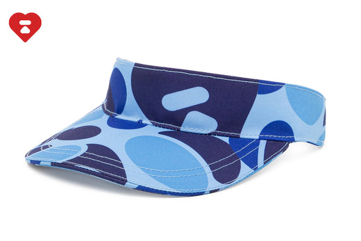 CAMO PRINTED VISOR CAP