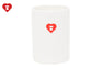 HEART LOGO WHITE CERAMIC TEA CUP