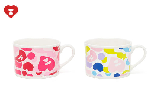 CAMO WHITE CERAMIC COFFEE MUG
