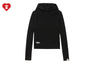 HOODED RIB SWEATER