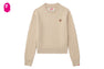 PU BADGE CABLE KNIT JUMPER