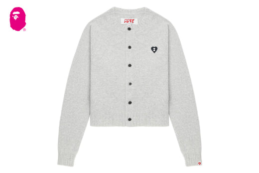 HEART BADGE CARDIGAN