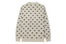 HEART BIRDSEYE JACQUARD SWEATER