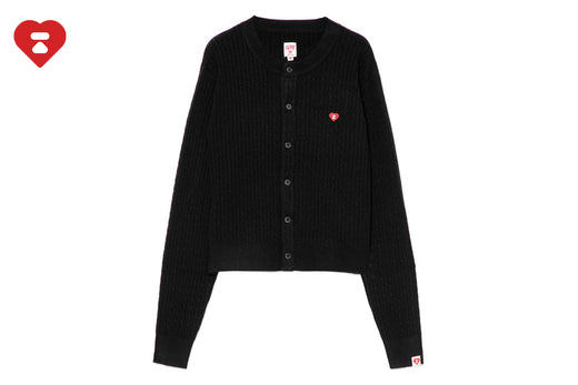 HEART BADGE CARDIGAN #1