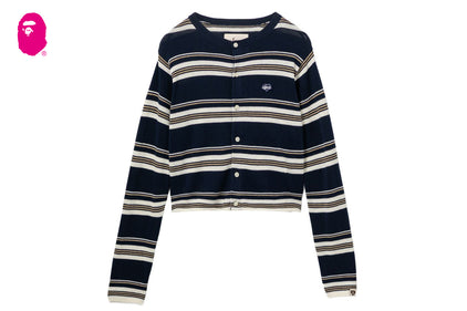 REGULAR STRIPES CARDIGAN