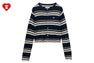 REGULAR STRIPES CARDIGAN